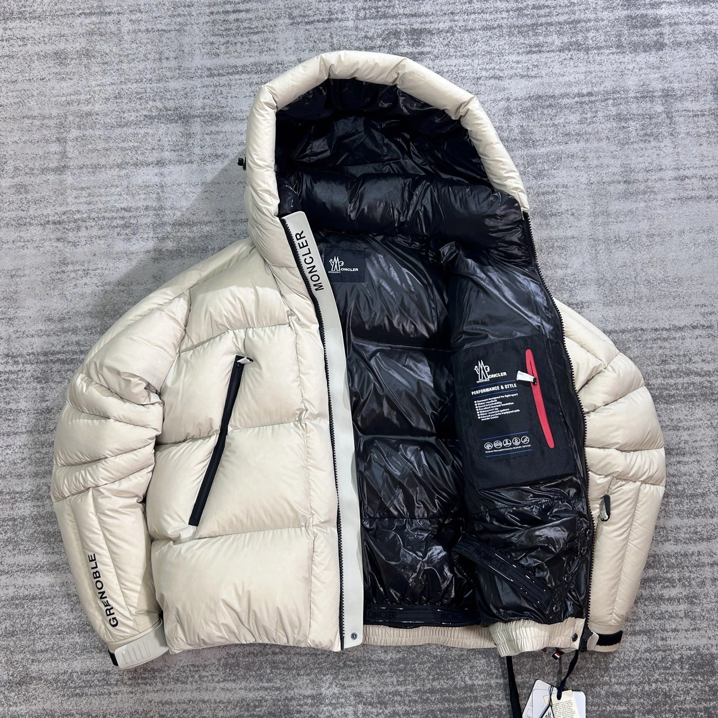 wg.luxury-- 7o9385r Down jacket white goose down item: E-F443J1228H